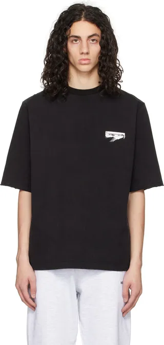 We11done Black Rider Jacket T-Shirt