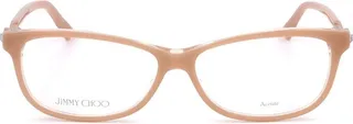 Jimmy Choo Eyewear Rectangular Frame Glasses