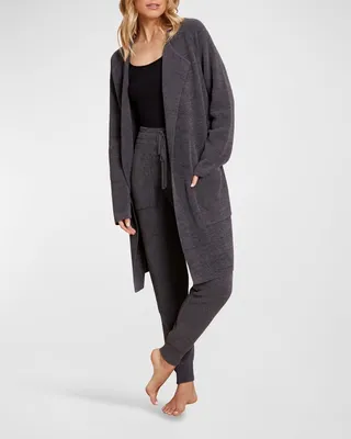 Open-Front Saddle-Sleeve Jacket