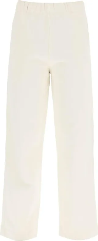 Ganni Logo Embroidered Isoli Sweatpants