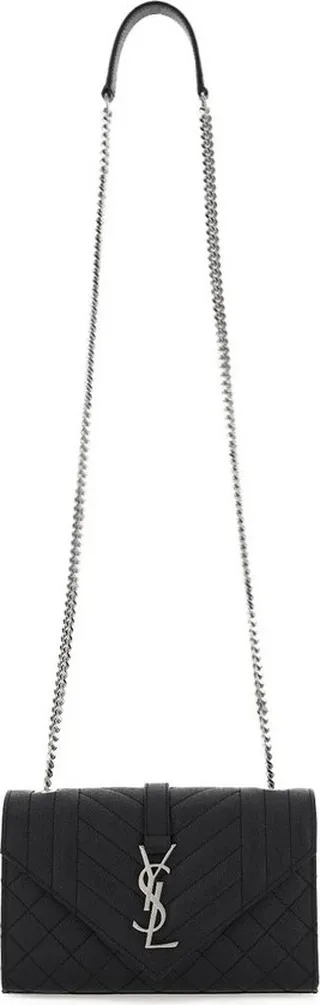 Saint Laurent Envelope Matelassé Small Crossbody Bag