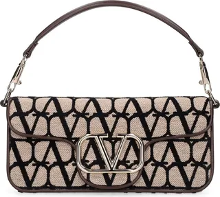 Loco' jacquard shoulder bag