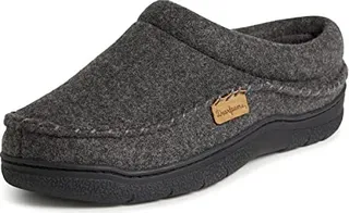Dearfoams Men's Thompson Memory Foam Clog Slipper