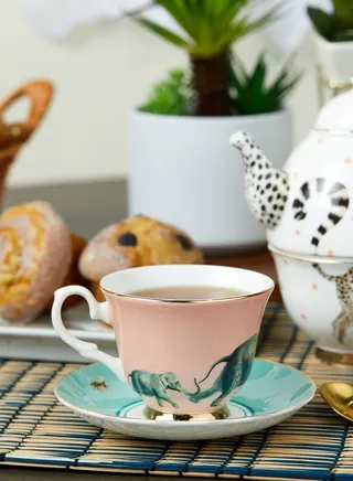 Teacup & Saucer Elephant
