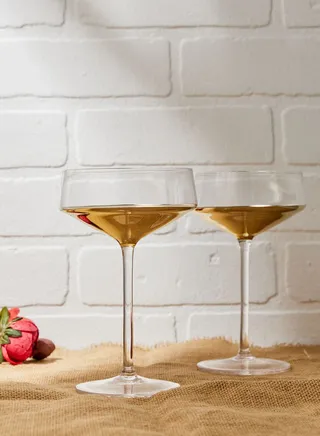 Estelle Crystal Coupe - Set Of 2