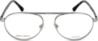 Jimmy Choo Eyewear Aviator Frame Glasses