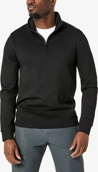 Kenneth Cole Men's Slim-Fit Quarter-Zip Knit Pullover