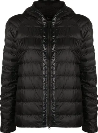 Quilted Hooded Down Jacket