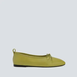 The Italian Leather Day Ballet Flat