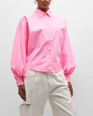 Claire Button-Front Top