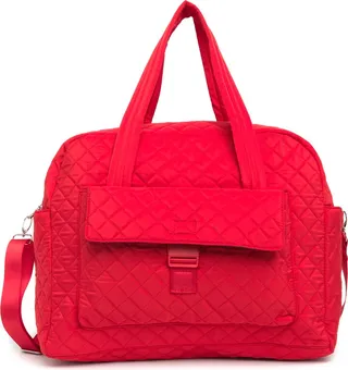 Quilted Weekend Tote Bag