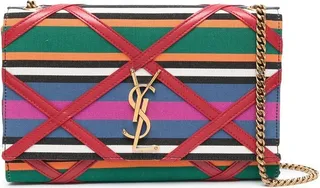 Le Monogramme striped shoulder bag