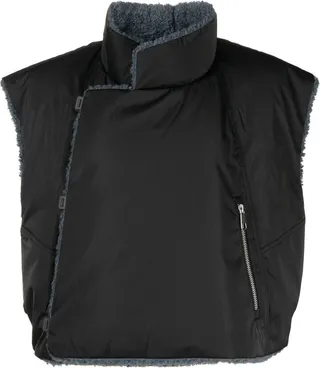 Reversible Faux-Shearling Gilet