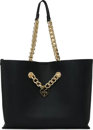 Versace Jeans Couture Black Deluxe Chain Tote