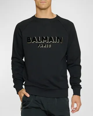 Men's Flock Foil Logo Sweatshirt