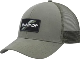 Men's Billabong Olive Walled Trucker Adjustable Snapback Hat