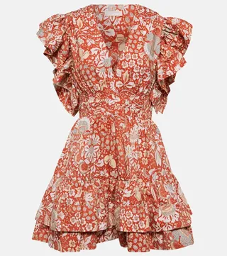 Kiri cotton poplin minidress