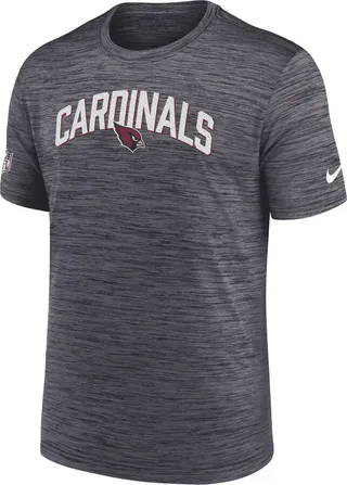Nike Men's Dri-FIT Velocity Athletic Stack (NFL Arizona Cardinals) T-Shirt in Black