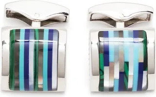 Bamboo Mosaic cufflinks