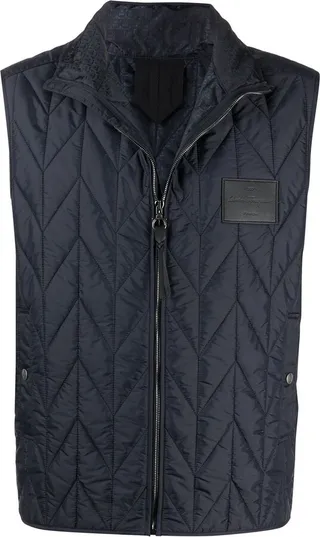 FERRAGAMO- Quilted Gilet