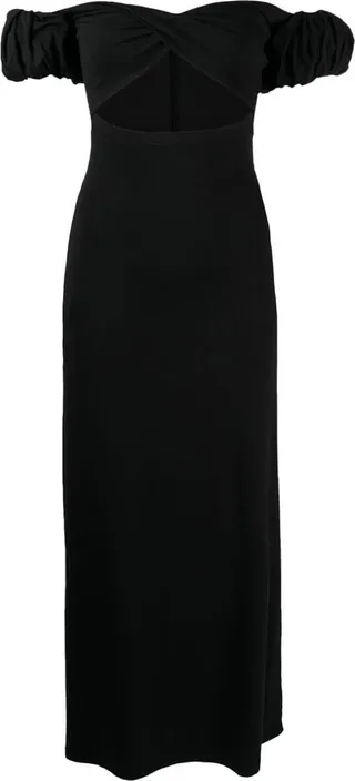 Off-Shoulder Cut-Out Dress