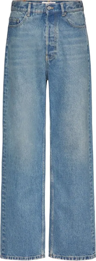 VALENTINO- Denim Cotton Jeans