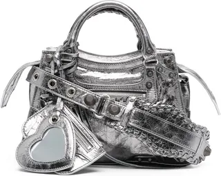 Neo Cagole XS metallic tote bag