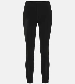 Stretch-knit skinny pants
