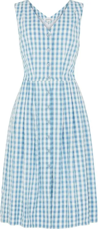 Emily and Fin - Scarlett India Blue Check Dress