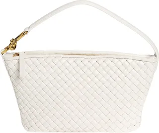 Padded Intrecciato Knot Shoulder Bag