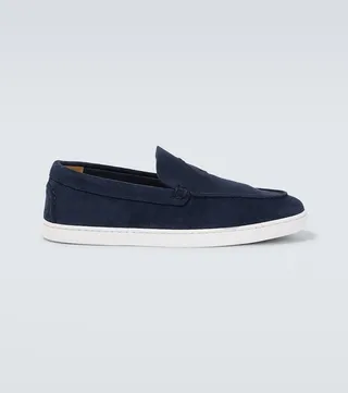 Varsiboat suede loafers