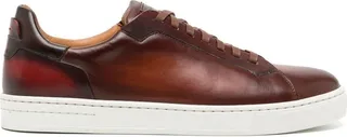 Leather Low-Top Sneakers