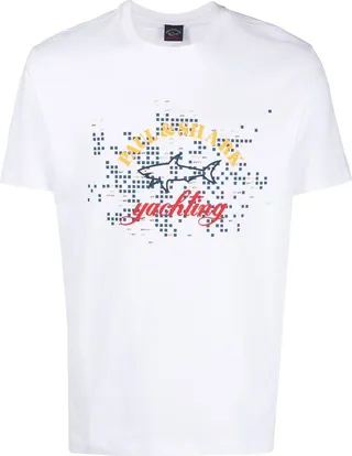graphic-print T-shirt