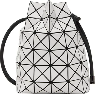 Bao Bao Issey Miyake Gray Wring Shoulder Bag