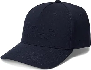 Polo Ralph Lauren Double Knit Tech-5 Panel Modern Sport (Aviator Navy) Caps