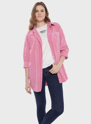 Button Down Oversized Shirt