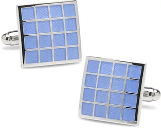 Checker Square Cuff Links