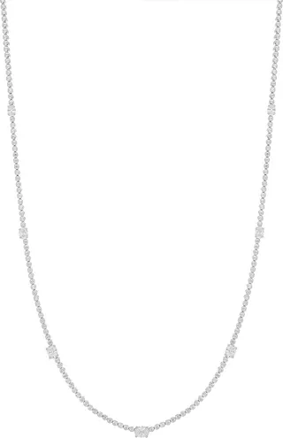 Audrey Diamond Tennis Necklace