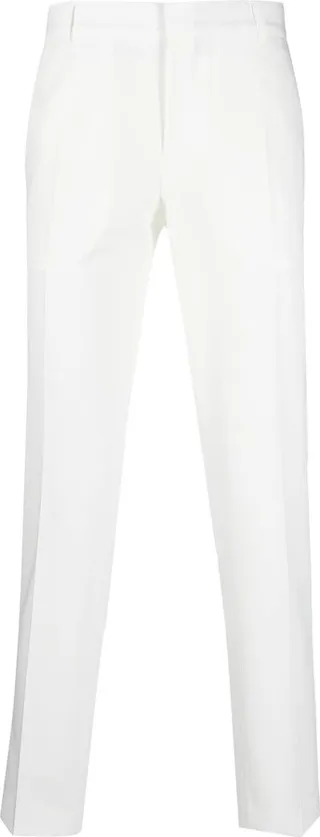 Slim-Cut Tailored Trousers
