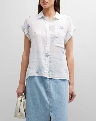 Stitched Stars Whitney Button-Front Shirt