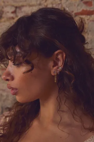 Quinn Gold Plated Stud Set by Free People