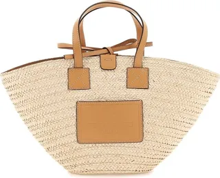 Etro Tote Bag In Woven Straw