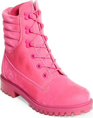 x Timberland Velvet Hiking Boot