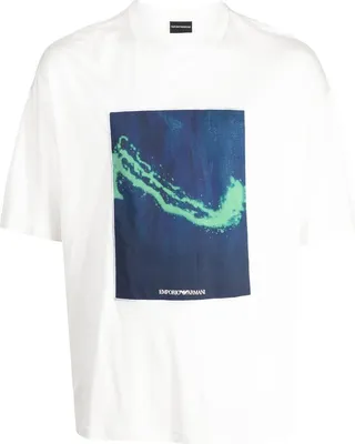 graphic-print short-sleeved T-shirt