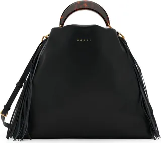Marni Black Medium Venice Tote