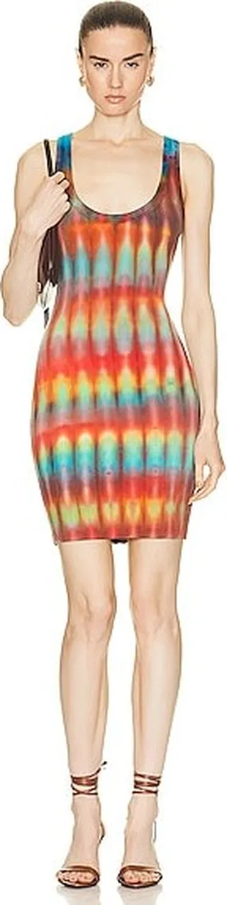 COTTON CITIZEN the Verona Mini Dress in Red