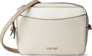 Nine West Calandra Mini Camera Crossbody (Milk Multi) Cross Body Handbags