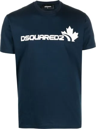 logo-print cotton T-shirt