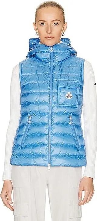 Moncler Glygos Vest in Blue