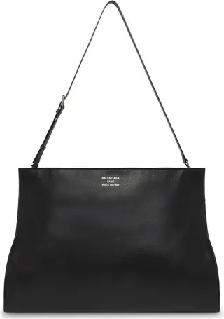 Swing large leather tote bag